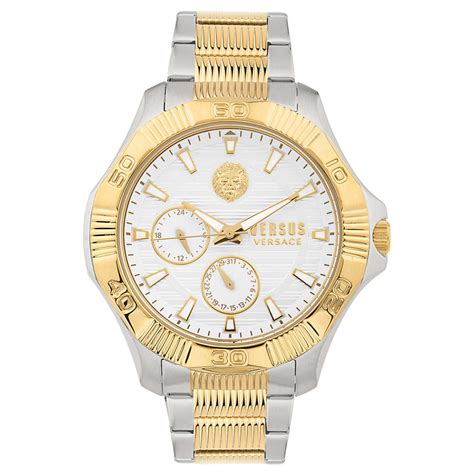 versus versace dtla|Versus by Versace Men's DTLA Two Tone Stainless Steel .